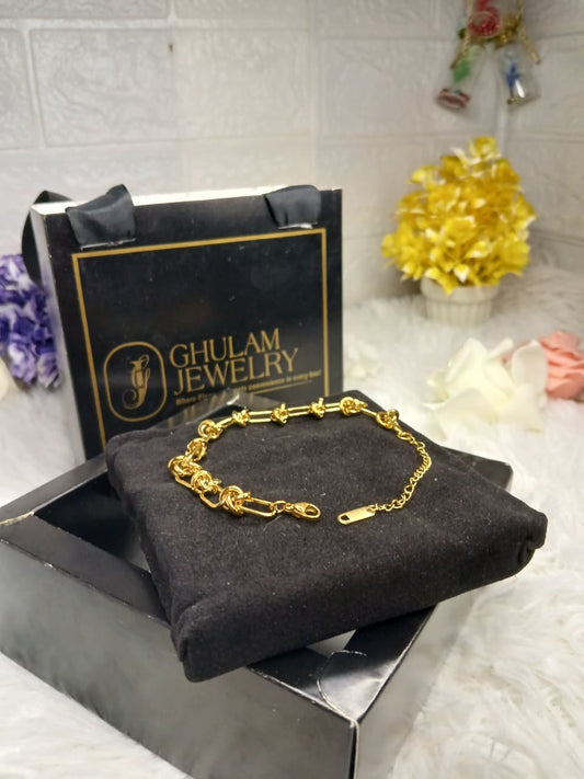 New Wide Chain Cross Buckle Bracelet