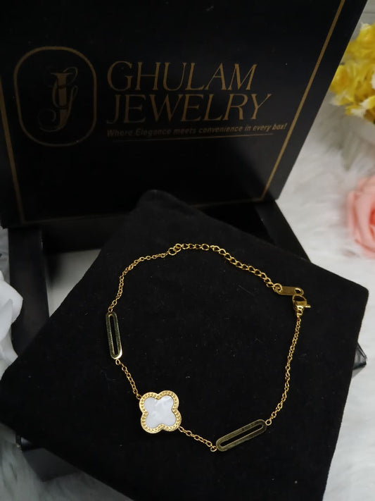 Reversible Clover Necklace