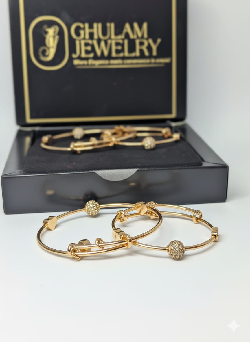 Golden Pearl Adjustable Bracelet